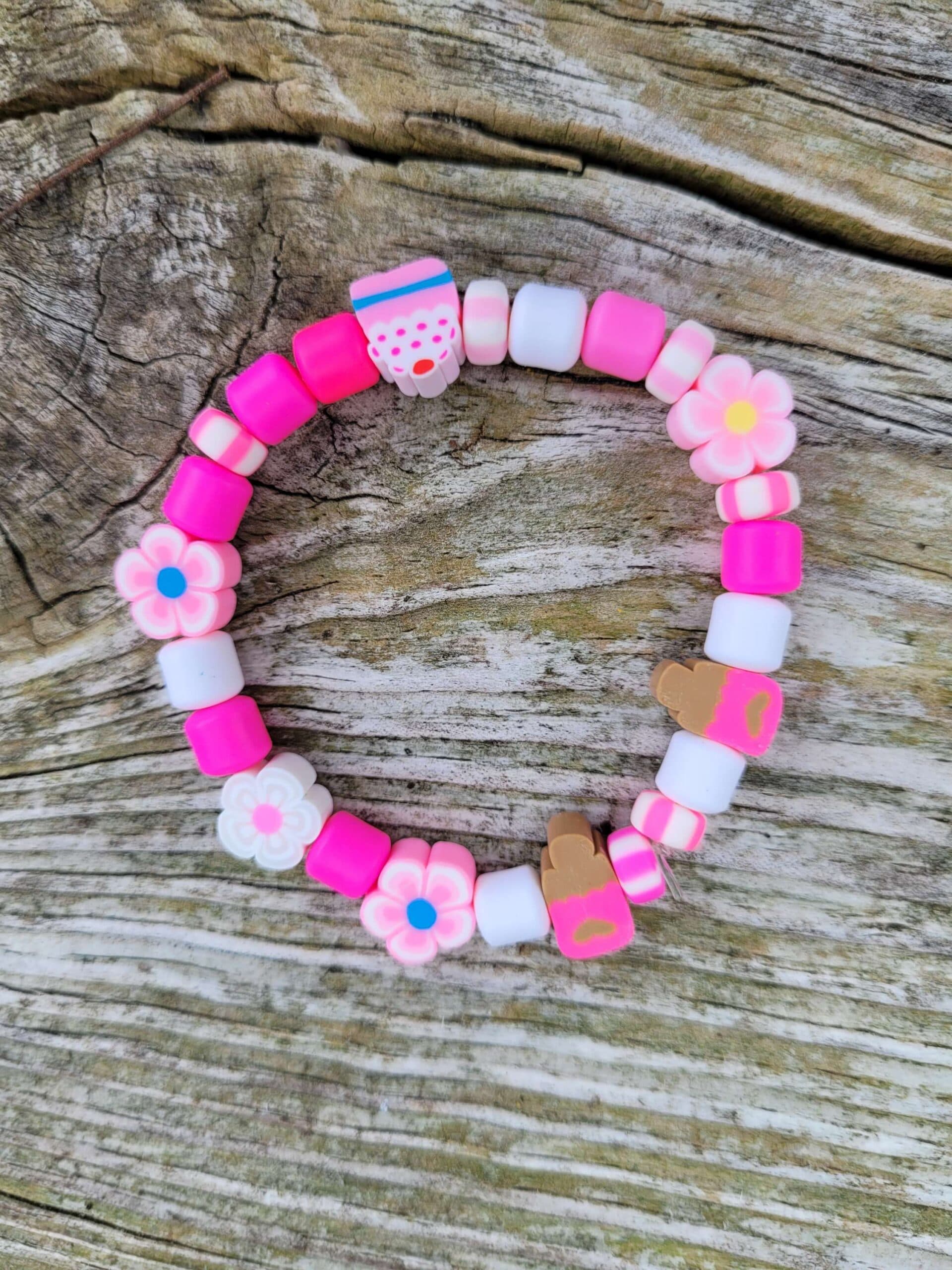 Kinderarmband roze