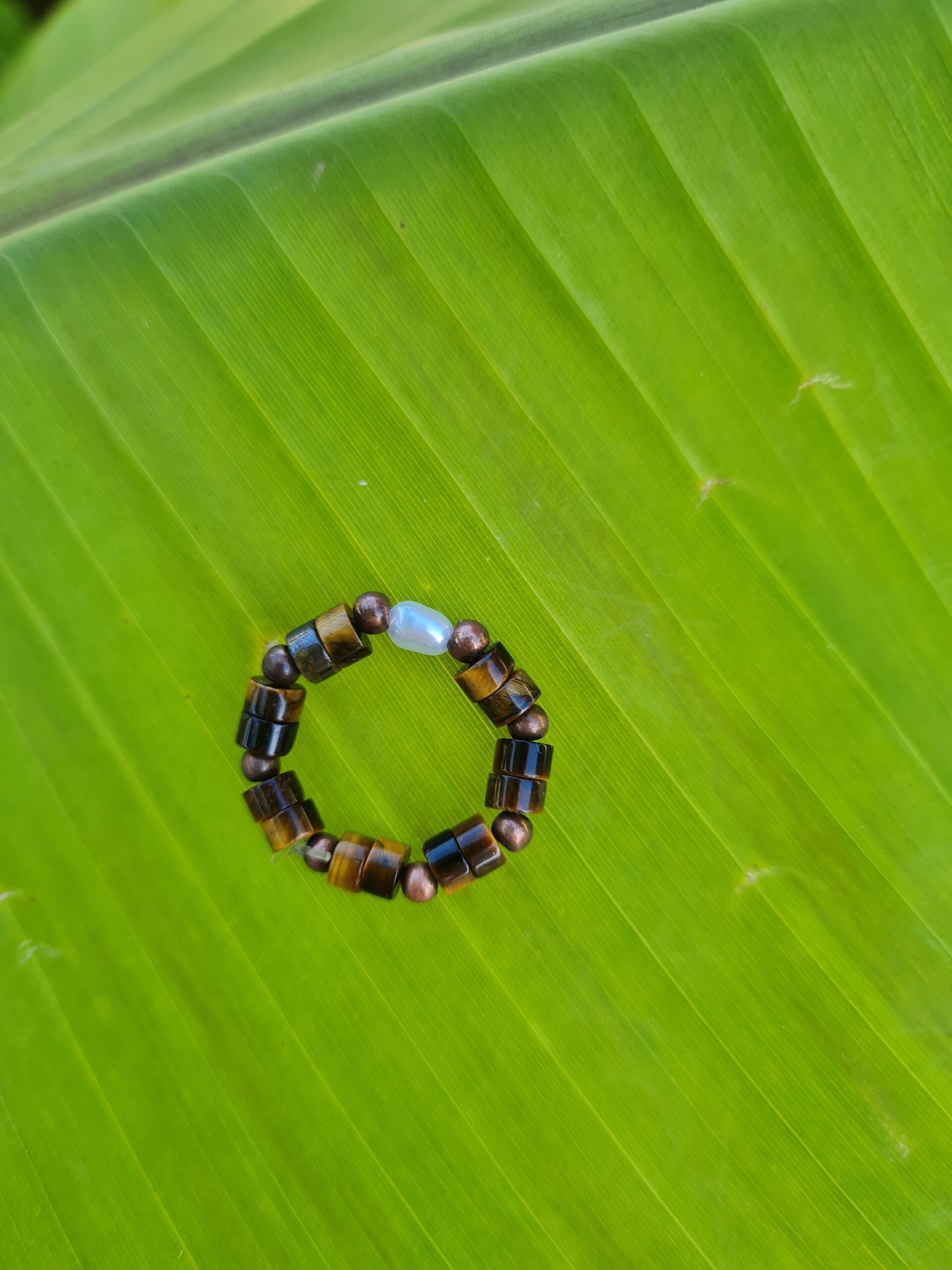 Ring hoekige kraal